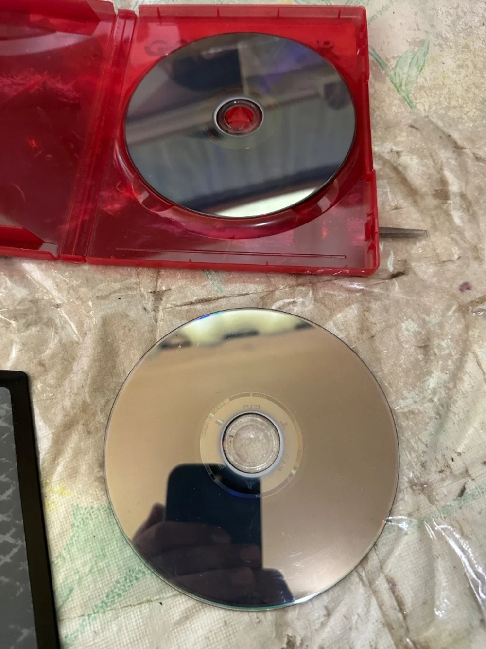 God of War PS4 & Kingdom Hearts HD 1.5 ReMIX PS3 Lot Includes Tales of Symphonia